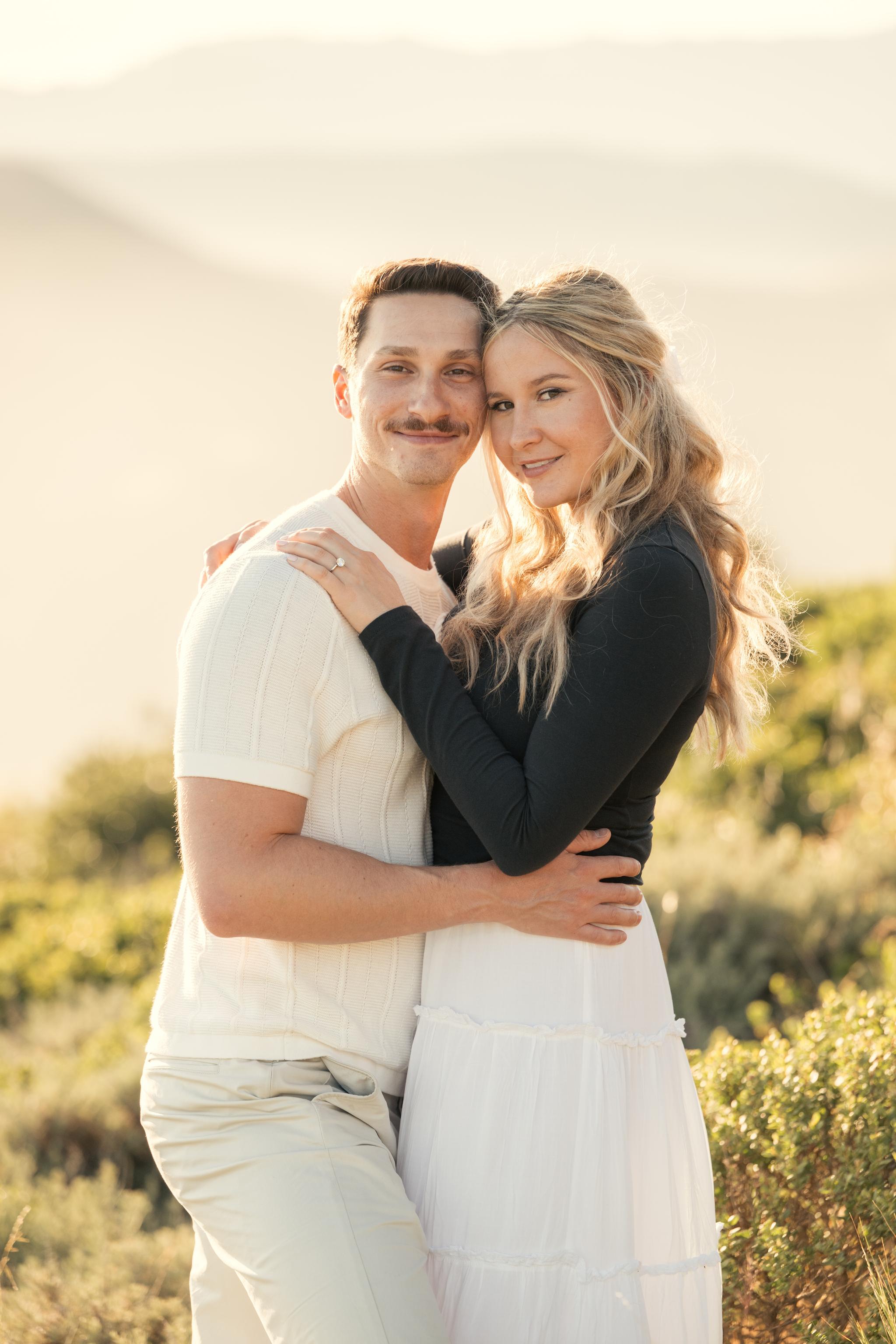 Marin Headlands Hawk Hill Engagement Shoot with Shanna and Austin
